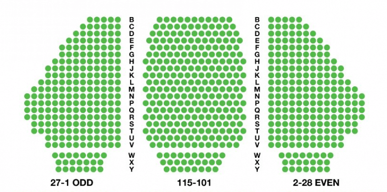 New Amsterdam Theatre Seating Chart | Aladdin Seating Guide