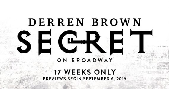 Derren Brown Secret Broadway Lottery